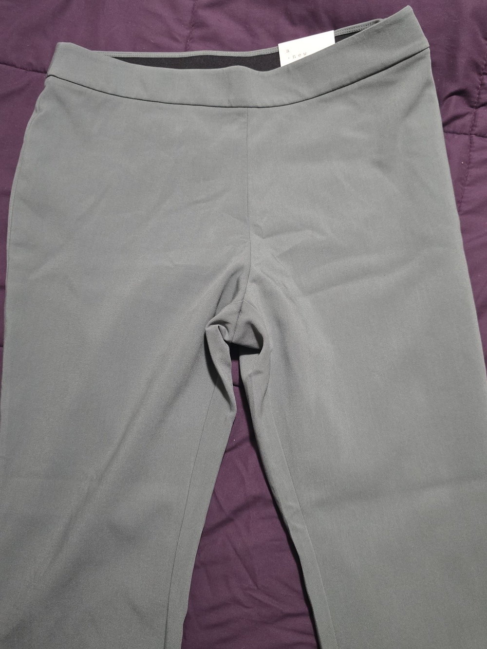 a new day Women's Gray Pull-On Ponte Leggings